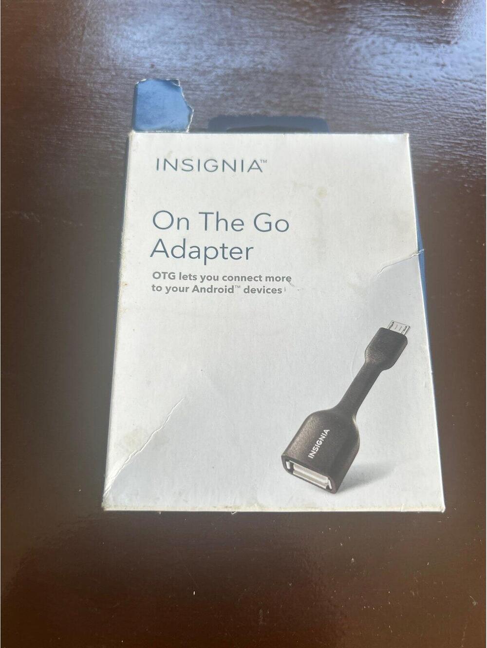 C241 Insignia on the go adapter android to usb